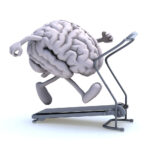 Brain on a treadmill. Consistent progressive effort leads to results.